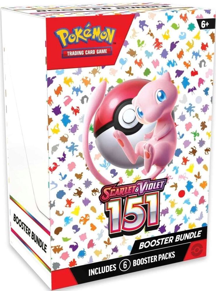 Pokémon TCG Scarlet & Violet 151 Booster Bundle 6 packs