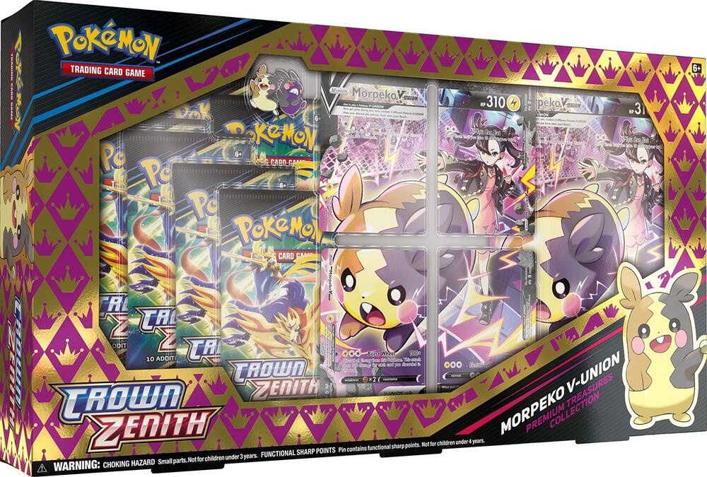 Pokémon TCG Crown Zenith Morpeko V-UNION Premium Treasures Collection
