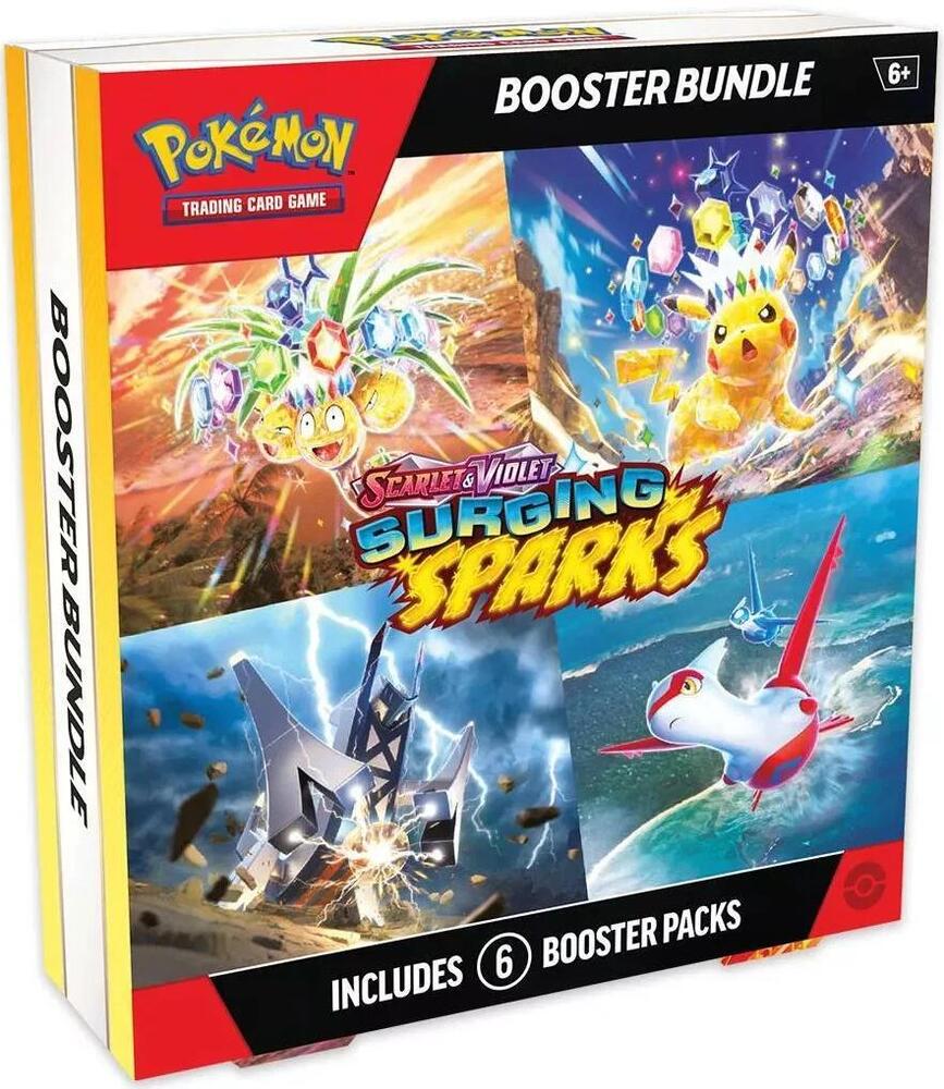 Pokémon TCG Scarlet & Violet Surging Sparks Booster Bundle 6 packs