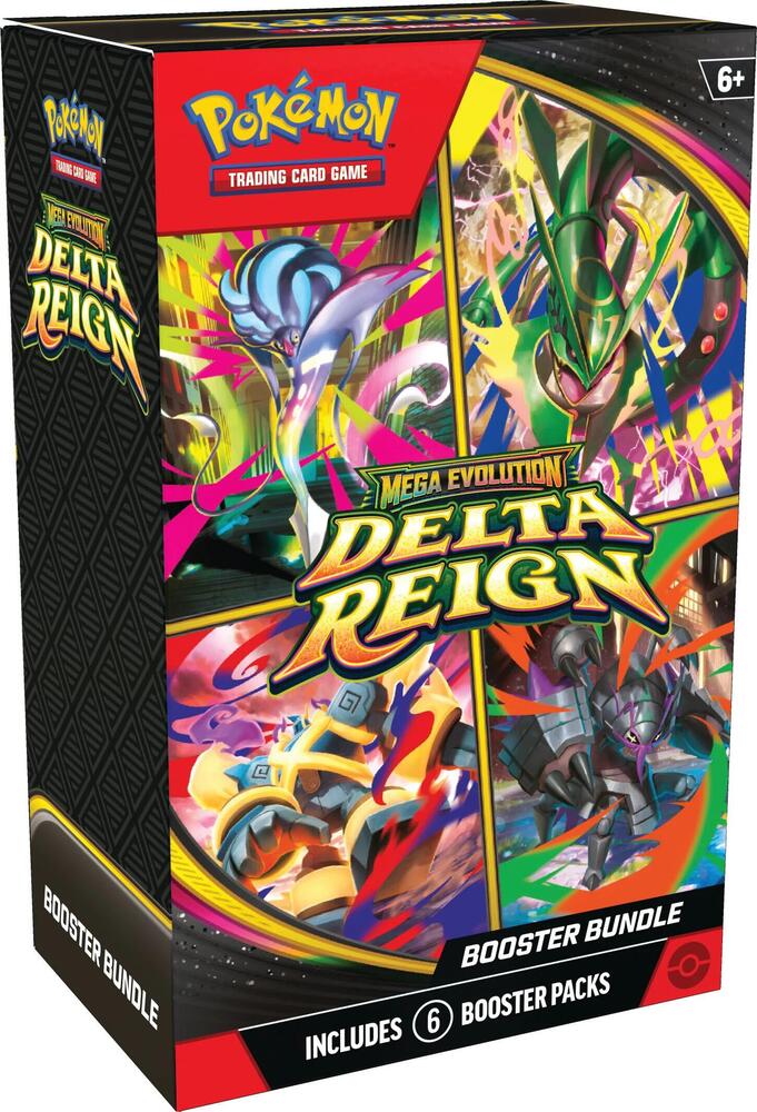 Pokémon TCG Mega Evolution Delta Reign Booster Bundle 6 packs