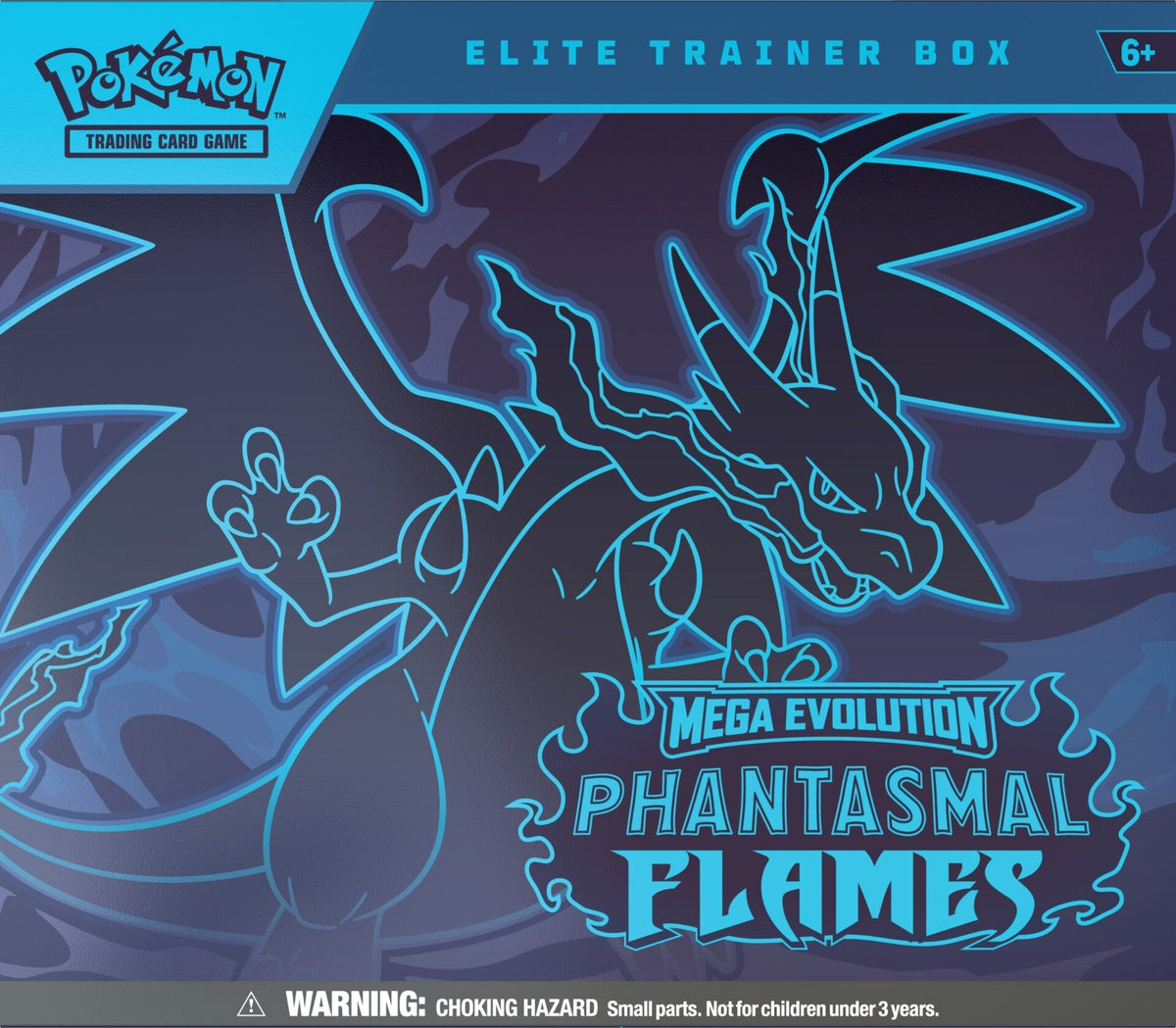 Pokémon TCG Mega Evolution Phantasmal Flames Elite Trainer Box