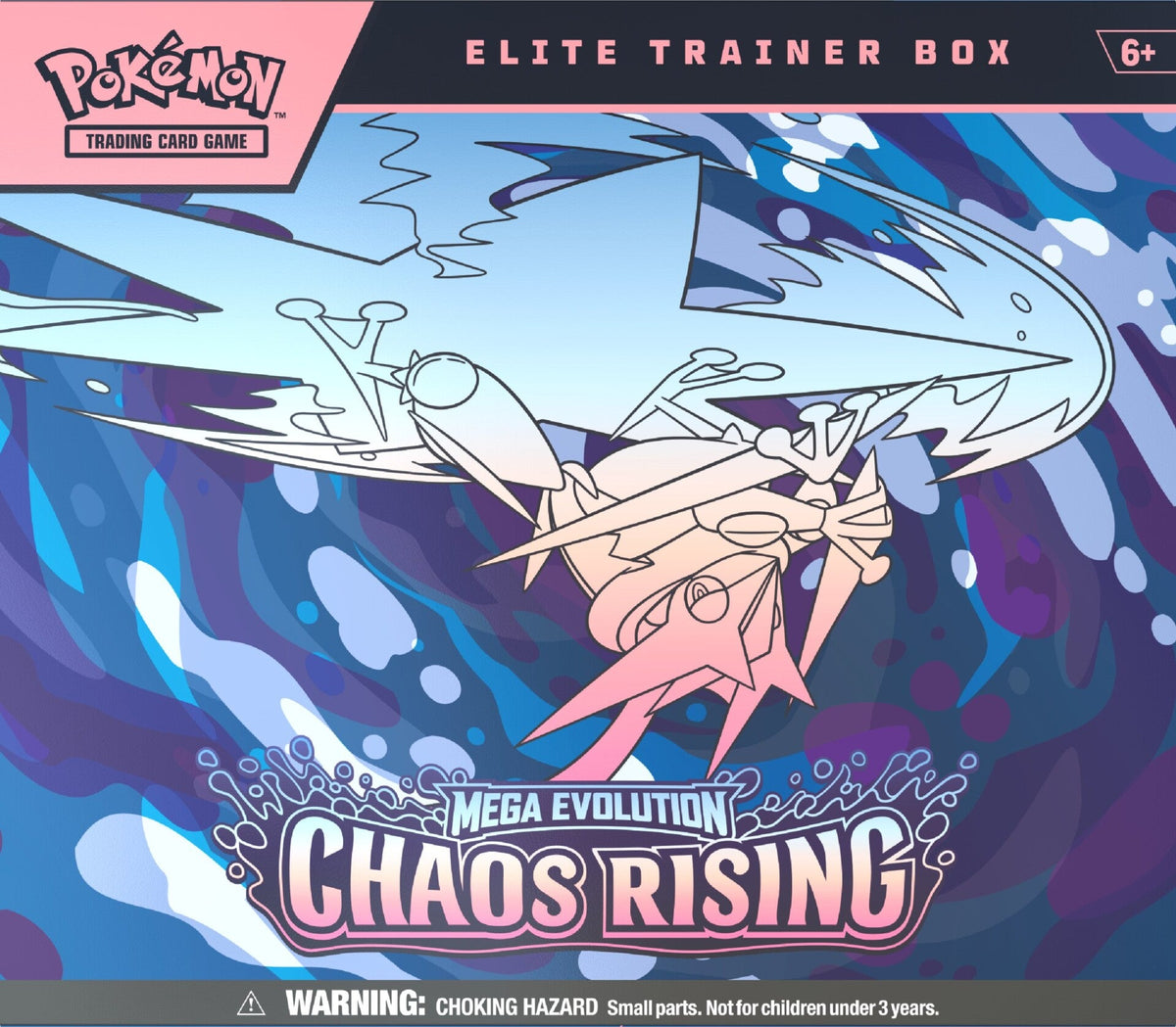 Pokémon TCG Mega Evolution Chaos Rising Elite Trainer Box