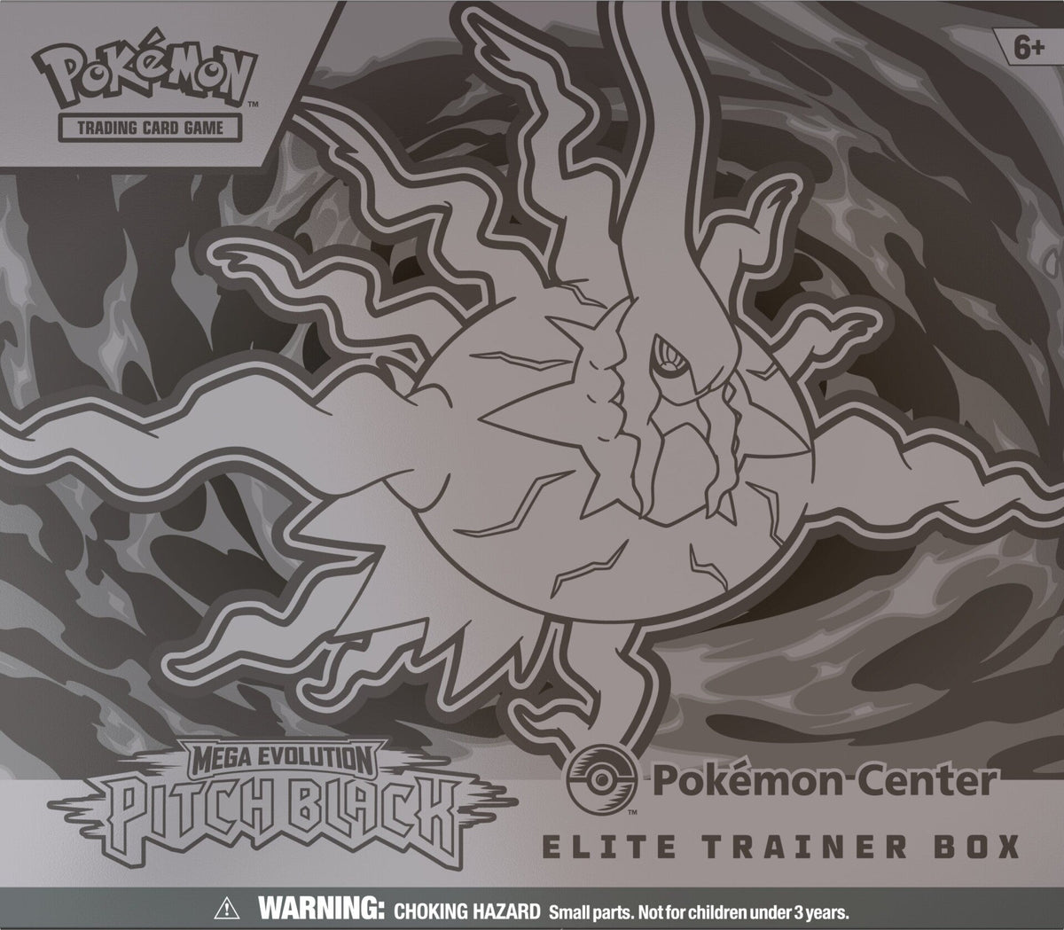 Pokémon TCG Mega Evolution Pitch Black Pokémon Center Elite Trainer Box