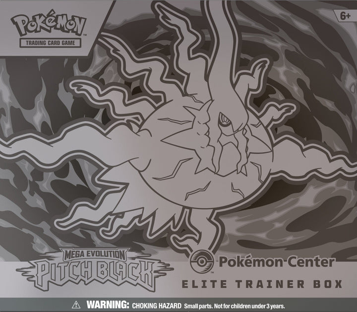 Pokémon TCG Mega Evolution Pitch Black Pokémon Center Elite Trainer Box