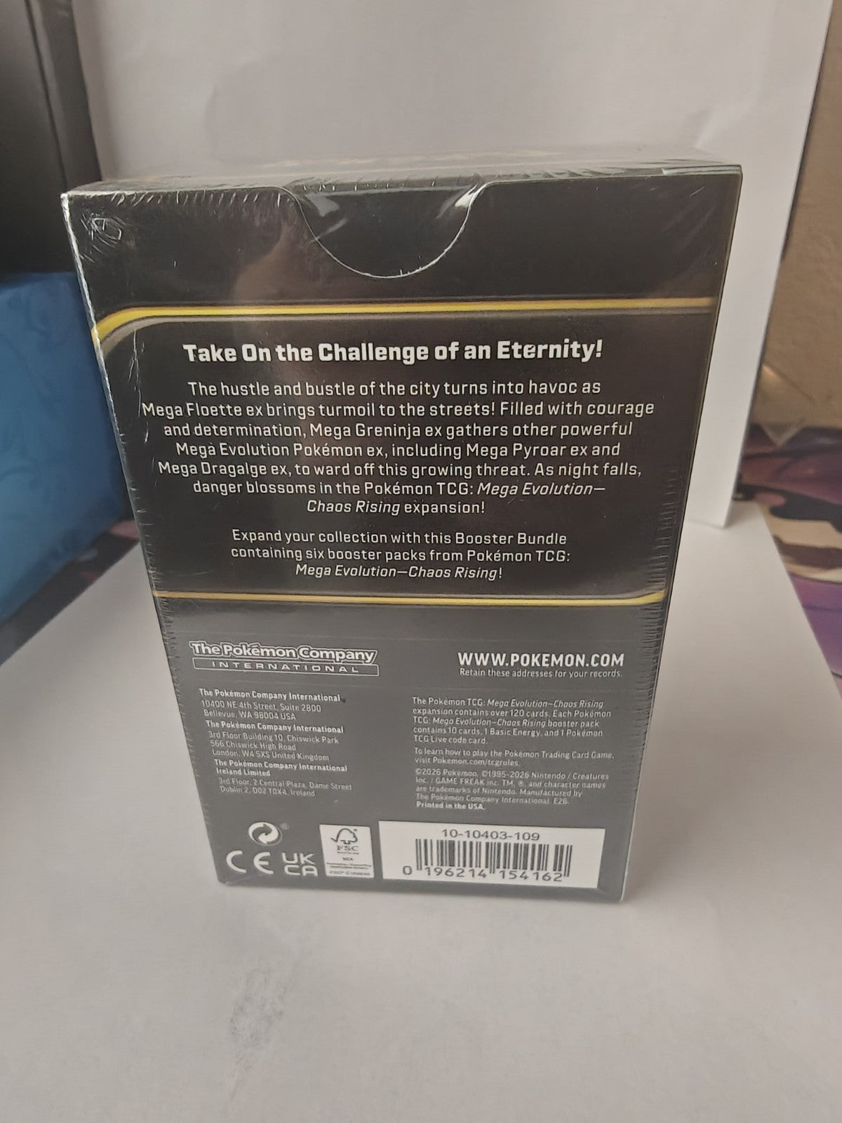 Pokémon TCG: Mega Evolution—Chaos Rising Booster Bundle (6 Packs)