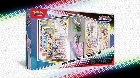 Pokémon TCG Scarlet & Violet Prismatic Evolutions Premium Figure Collection